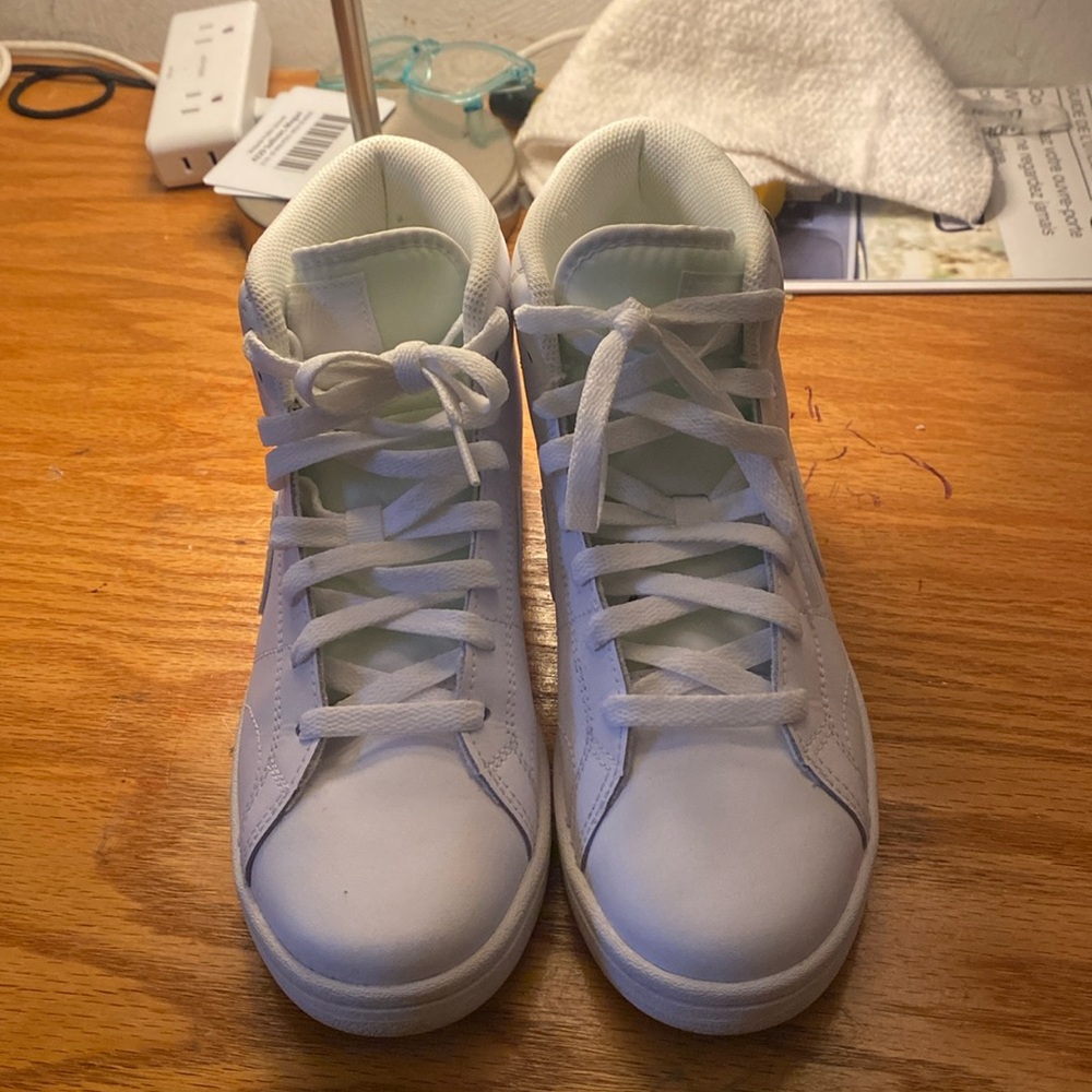 Nike leather high tops